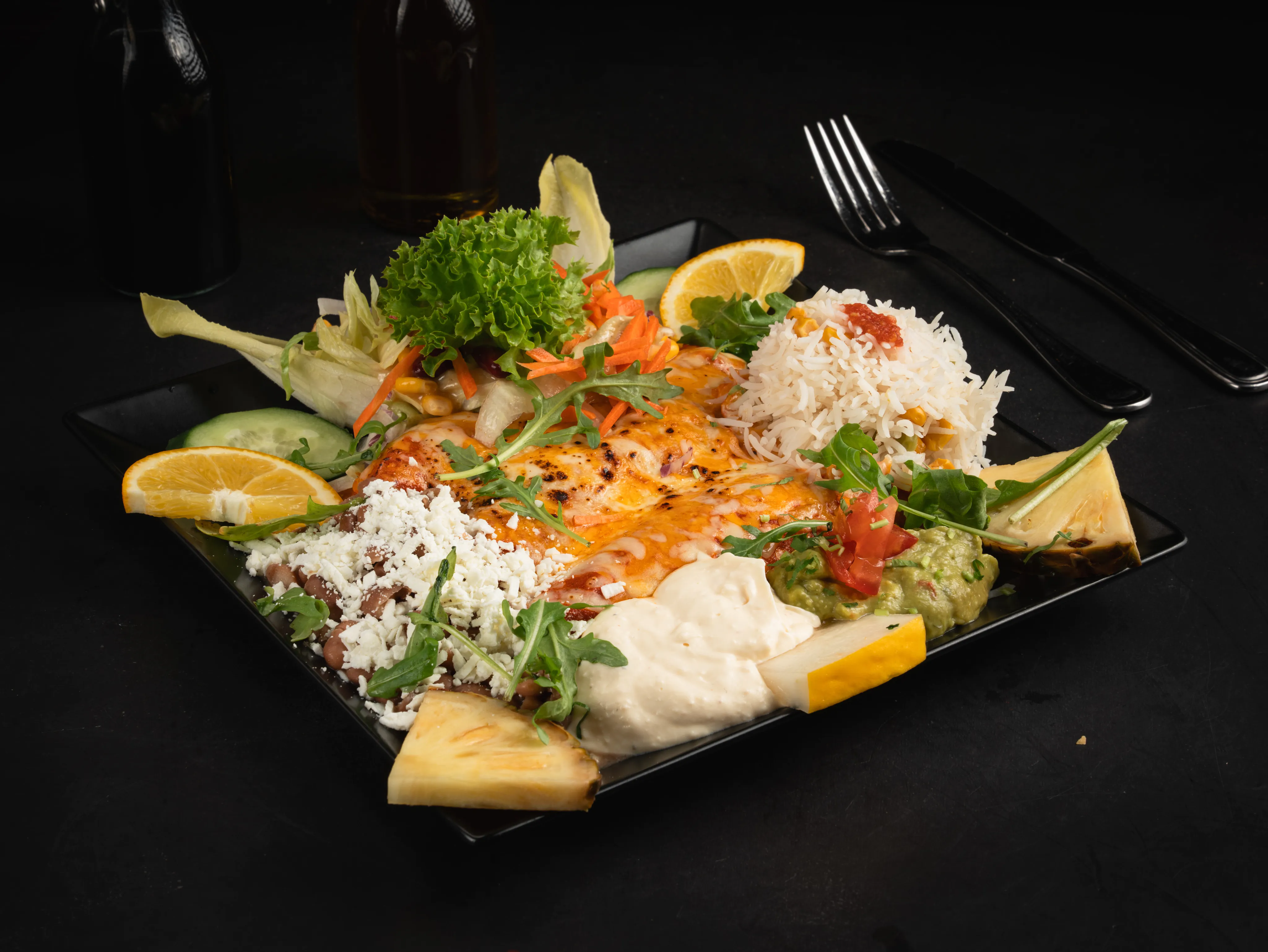 Enchiladas Vegetarianas