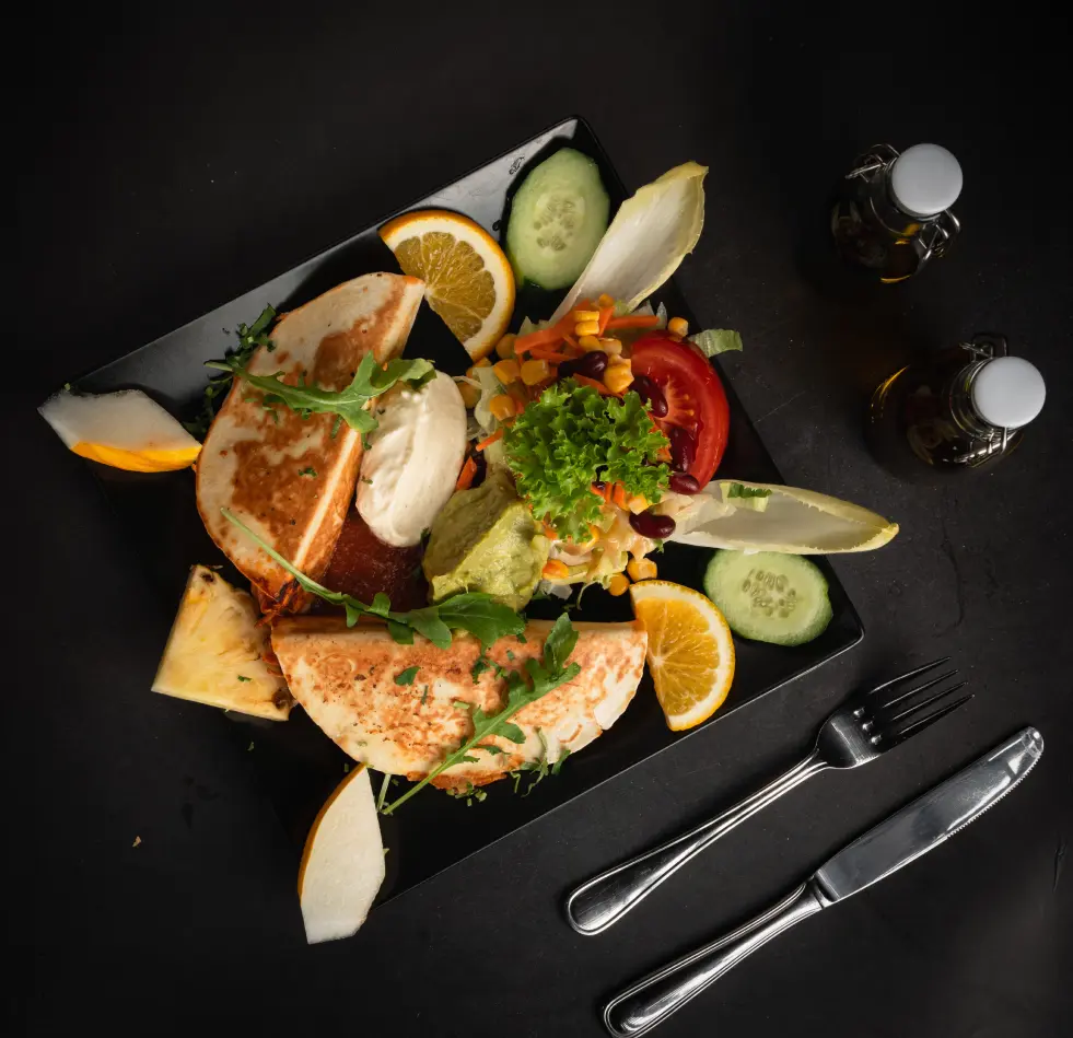 Quesadillas con Pollo