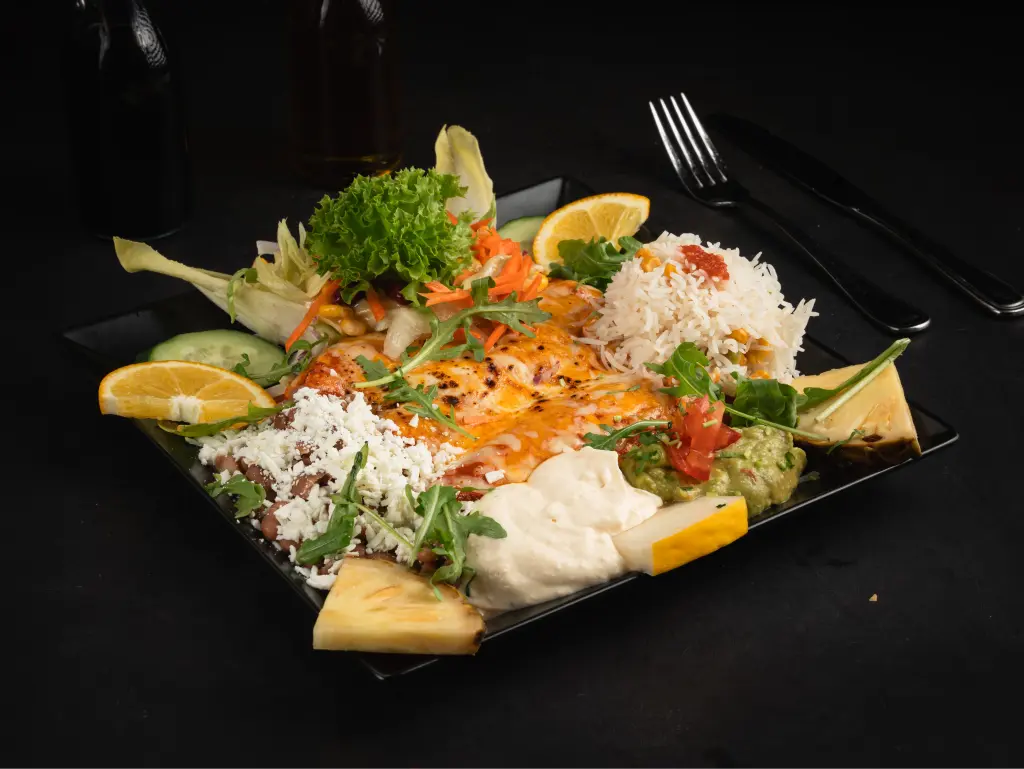 Enchiladas Vegetarianas